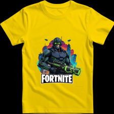 Createyou Fortnite egyedi póló 6 - Férfi - Sárga - L férfi póló