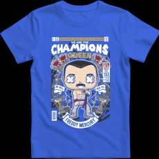 Createyou Freddy Mercuri Queen - Gyermek - Királykék - XL