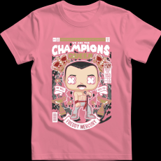 Createyou Freddy Mercuri Queen - Gyermek - Pink - M