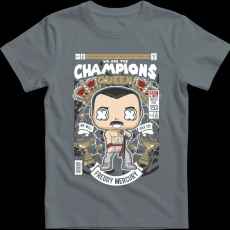 Createyou Freddy Mercuri Queen - Gyermek - Szürke - L