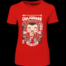 Createyou Freddy Mercuri Queen - Női - Piros - S