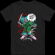 Createyou Friday the 13th - Férfi - Fekete - M