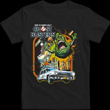 Createyou Ghost Busters - Férfi - Fekete - 3XL férfi póló
