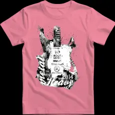 Createyou Gitár - Gyermek , Pink , XL
