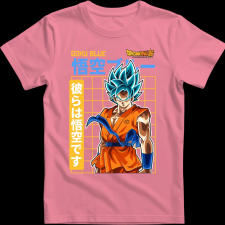 Createyou GOKU BLUE - Férfi - Pink - XL férfi póló