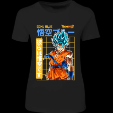 Createyou GOKU BLUE - Női - Fekete - L női póló