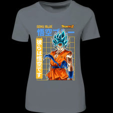 Createyou GOKU BLUE - Női - Szürke - 2XL női póló