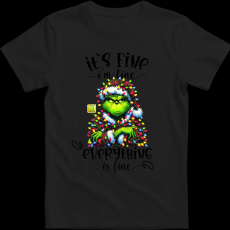 Createyou Grinch - Gyermek - Fekete - S