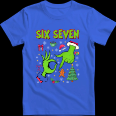 Createyou Grinch six seven - Férfi - Királykék - M
