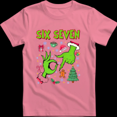 Createyou Grinch six seven - Férfi - Pink - 2XL
