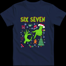 Createyou Grinch six seven - Férfi - Sötétkék - 2XL