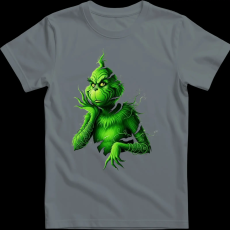 Createyou Grinch szaggatott - Férfi - Szürke - M