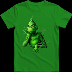 Createyou Grinch szaggatott - Gyermek - Zöld - L