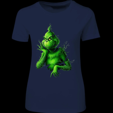 Createyou Grinch szaggatott - Női - Sötétkék - 2XL