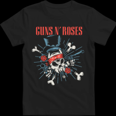 Createyou Guns N' Roses 3 - Férfi - Fekete - 2XL