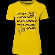 Createyou Ha nem káromkodsz... - Női , Sárga , L