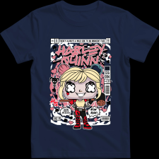 Createyou Harley Quinn - Gyermek - Sötétkék - L gyerek póló