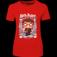 Createyou Harry Potter - Női - Piros - L