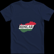 Createyou Hungary - Férfi , Sötétkék , 2XL férfi póló