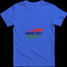 Createyou Hungary, kopott - Férfi , Királykék , S férfi póló