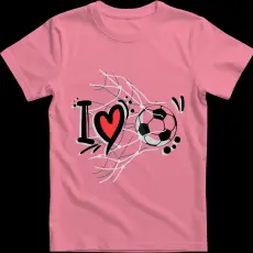 Createyou I love foci - Gyermek , Pink , XS