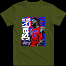 Createyou ISAIAH STEWART - Férfi - Sötétzöld - 2XL férfi póló