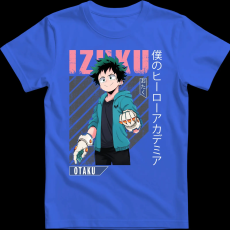 Createyou Izuku Midoriya - Férfi - Királykék - M