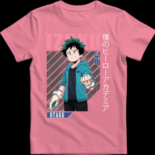 Createyou Izuku Midoriya - Férfi - Pink - XL férfi póló