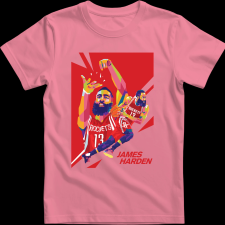 Createyou JAMES HARDEN - Gyermek - Pink - XL gyerek póló