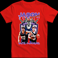 Createyou JASON WILLIAMS - Gyermek - Piros - XS gyerek póló