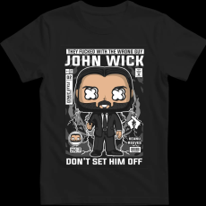 Createyou John Wick - Férfi - Fekete - S