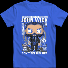 Createyou John Wick - Férfi - Királykék - L