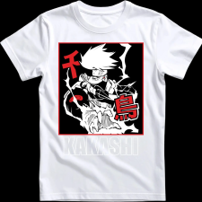 Createyou Kakashi - Férfi - Fehér - 3XL férfi póló