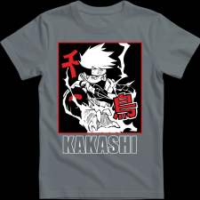 Createyou Kakashi - Férfi - Szürke - 3XL férfi póló