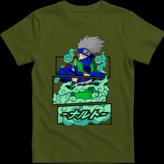 Createyou Kakashi Hatake - Férfi - Sötétzöld - L