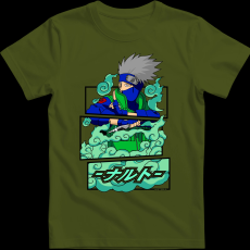 Createyou Kakashi Hatake - Gyermek - Sötétzöld - L