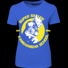 Createyou Kame Hame Ha - Női - Királykék - L női póló