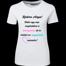 Createyou Kedves Anya - Női - Fehér - L női póló