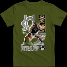Createyou Kevin Durant - Férfi - Sötétzöld - XL