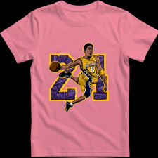 Createyou Kobe Dunk - Férfi - Pink - 2XL férfi póló
