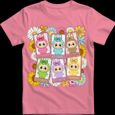 Createyou Labubu, 6 db - Férfi - Pink - 2XL