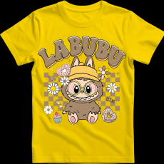 Createyou Labubu, barna - Gyermek - Sárga - L