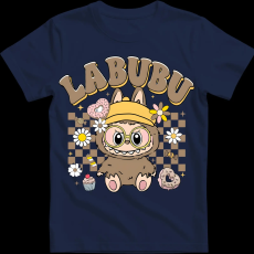 Createyou Labubu, barna - Gyermek - Sötétkék - L