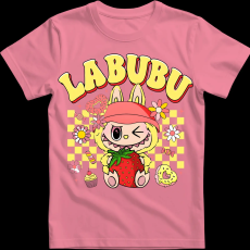 Createyou Labubu eperrel, sárga - Férfi - Pink - S