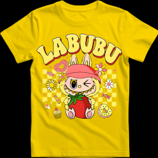 Createyou Labubu eperrel, sárga - Gyermek - Sárga - M