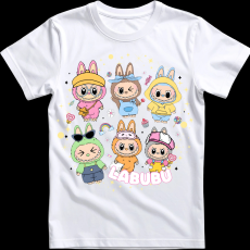 Createyou Labubu, hatan vannak - Gyermek - Pink - M