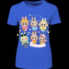 Createyou Labubu, hatan vannak - Női - Királykék - S női póló
