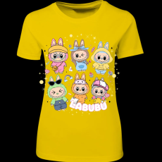 Createyou Labubu, hatan vannak - Női - Sárga - M