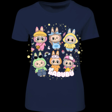 Createyou Labubu, hatan vannak - Női - Sötétkék - L