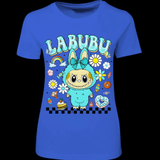 Createyou Labubu, menta - Női - Királykék - S női póló